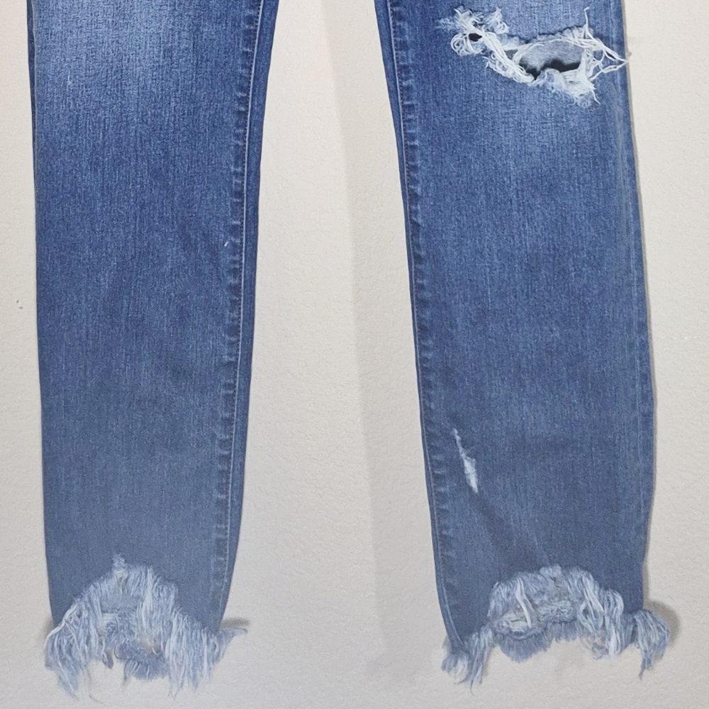 Jonathan Simkhai Jeans, High Rise Straight Jeans, Size 27 - Picture 5 of 11